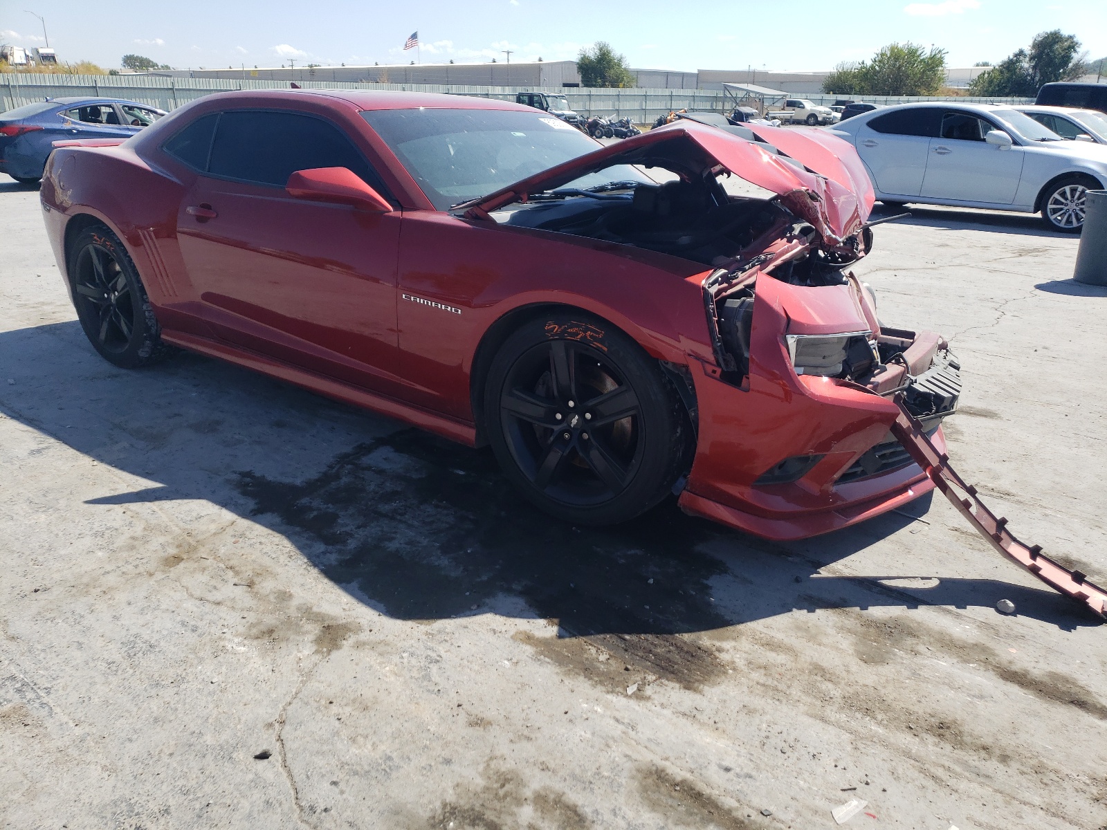CHEVROLET CAMARO 2SS 2015 with VIN 2G1FK1EJ9F9223771 - Photo from auction