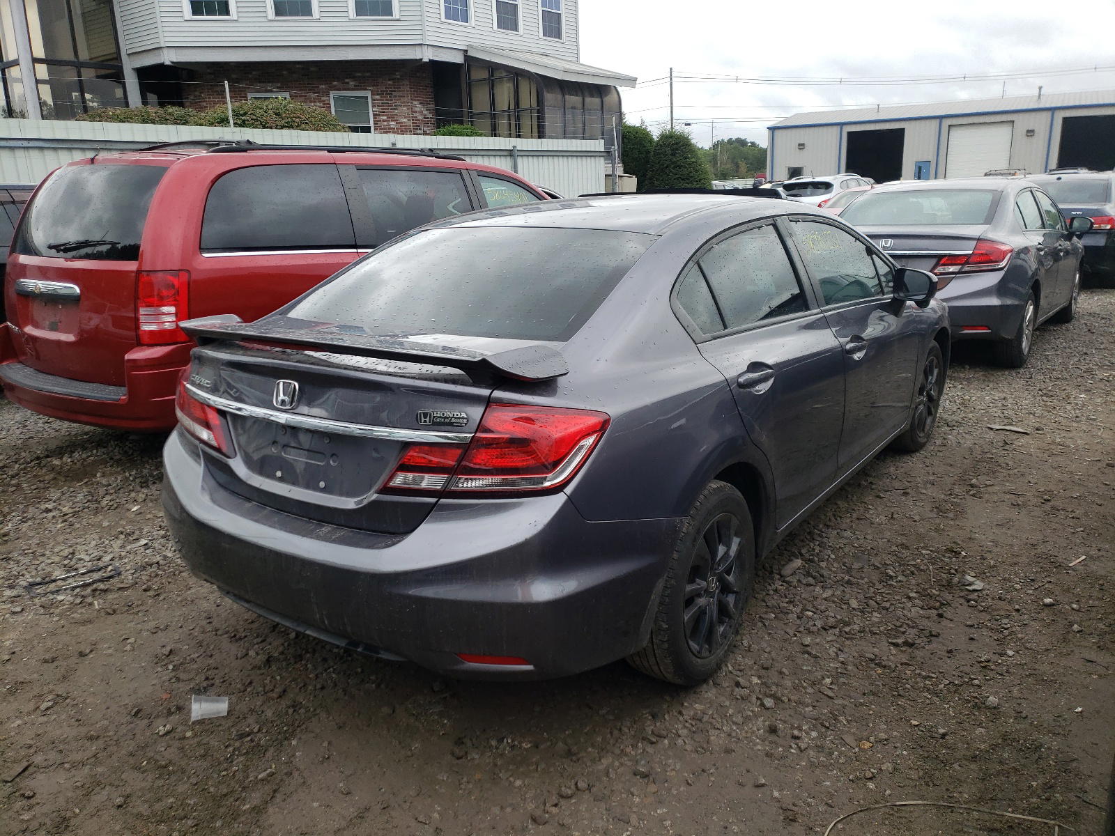 Photo 4 from auction – 2014 HONDA CIVIC EX with VIN 19XFB2F80EE262628