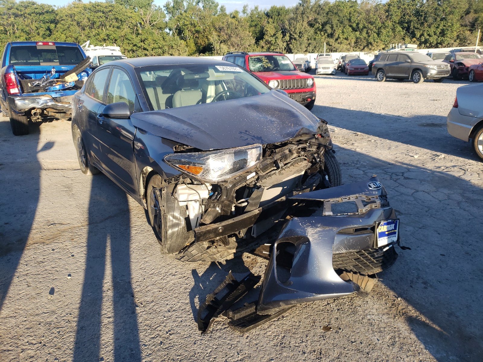 KIA RIO S 2019 with VIN 3KPA24AB6KE202292 - Photo from auction