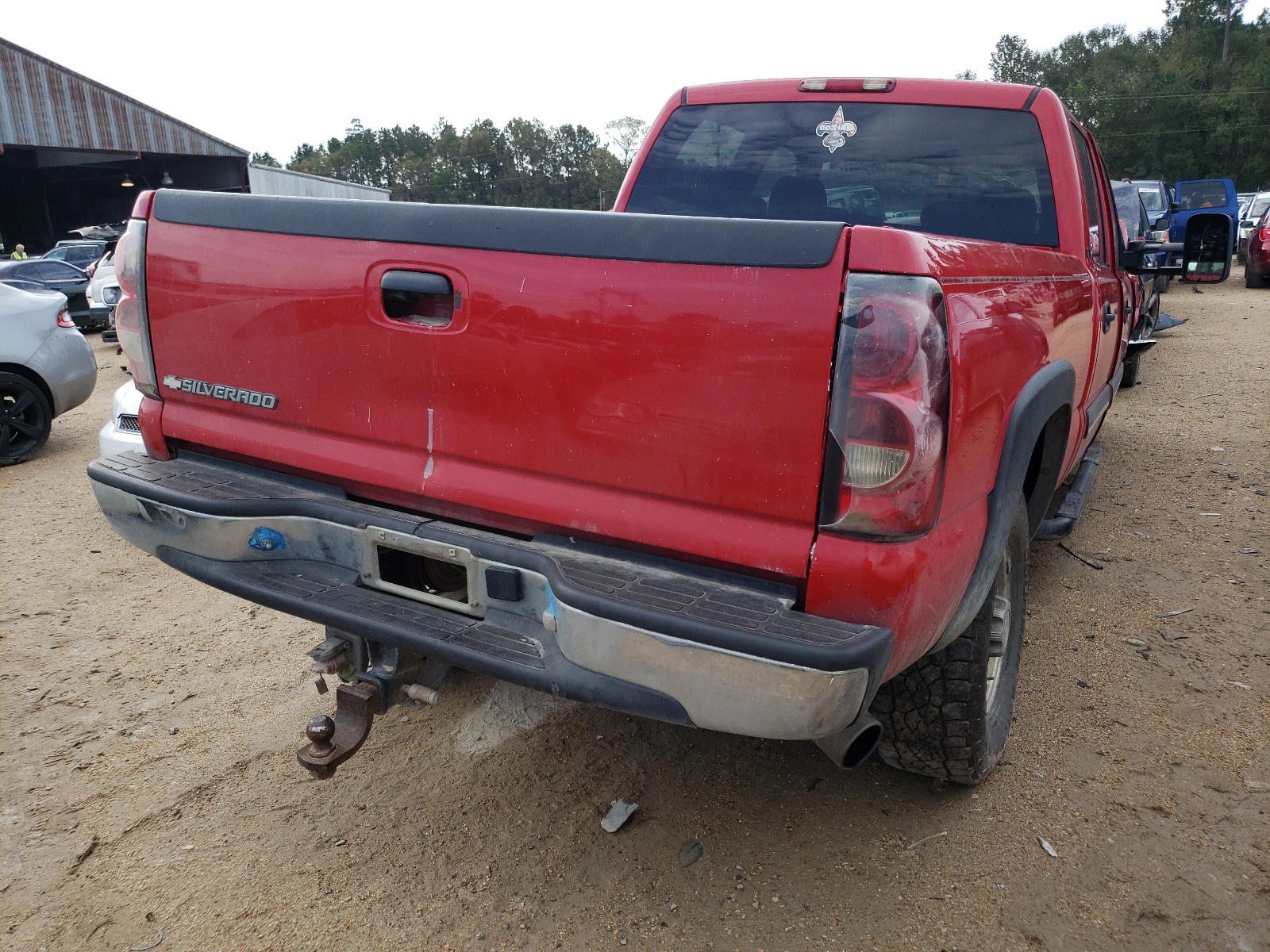 Photo 4 from auction – 2007 CHEVROLET SILVERADO with VIN 1GCHC23D77F148481