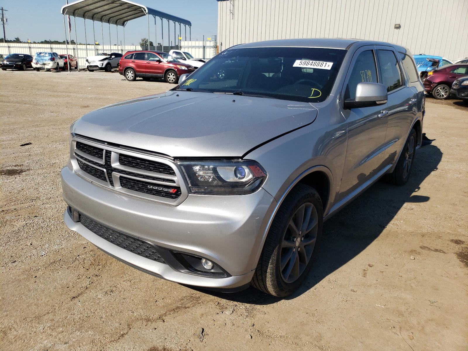 Photo 2 from auction – 2017 DODGE DURANGO GT with VIN 1C4RDJDG9HC870705