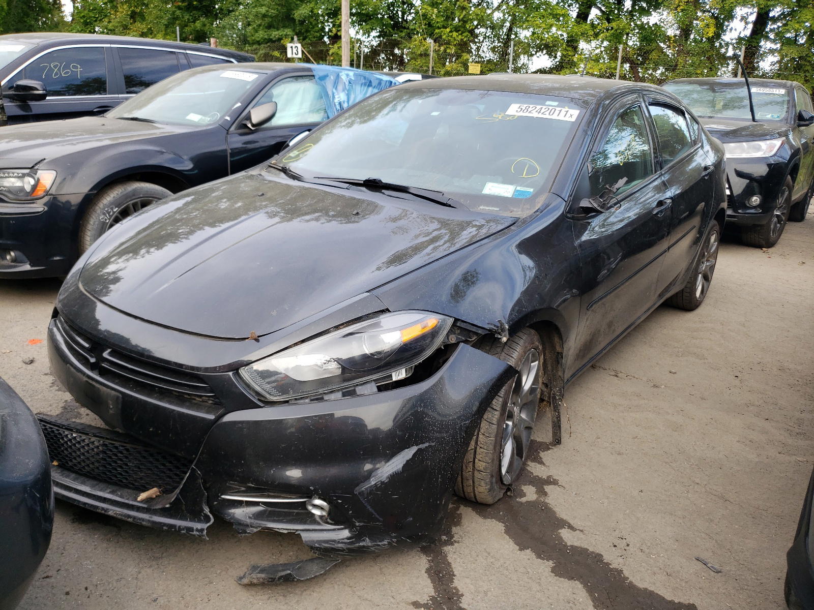 Photo 2 from auction – 2014 DODGE DART SXT with VIN 1C3CDFBB1ED914393