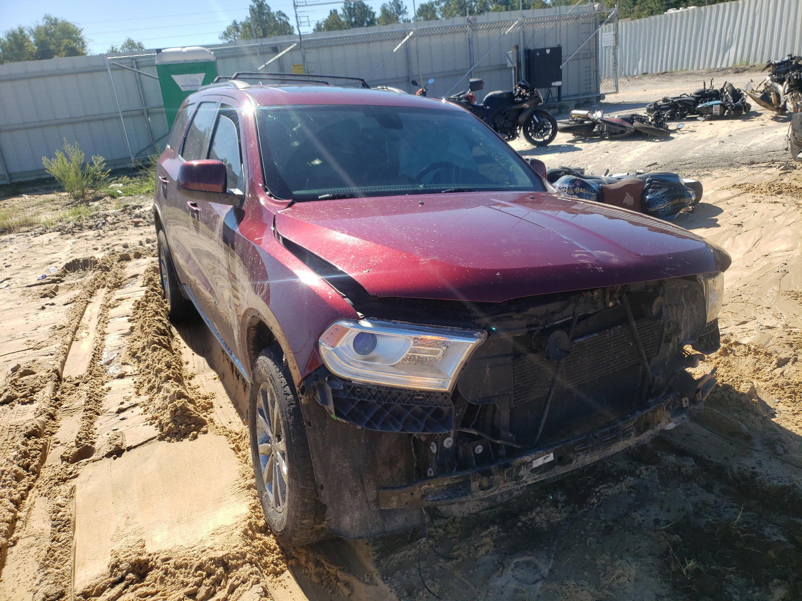 DODGE DURANGO SX 2017 with VIN 1C4RDHAG6HC770929 - Photo from auction