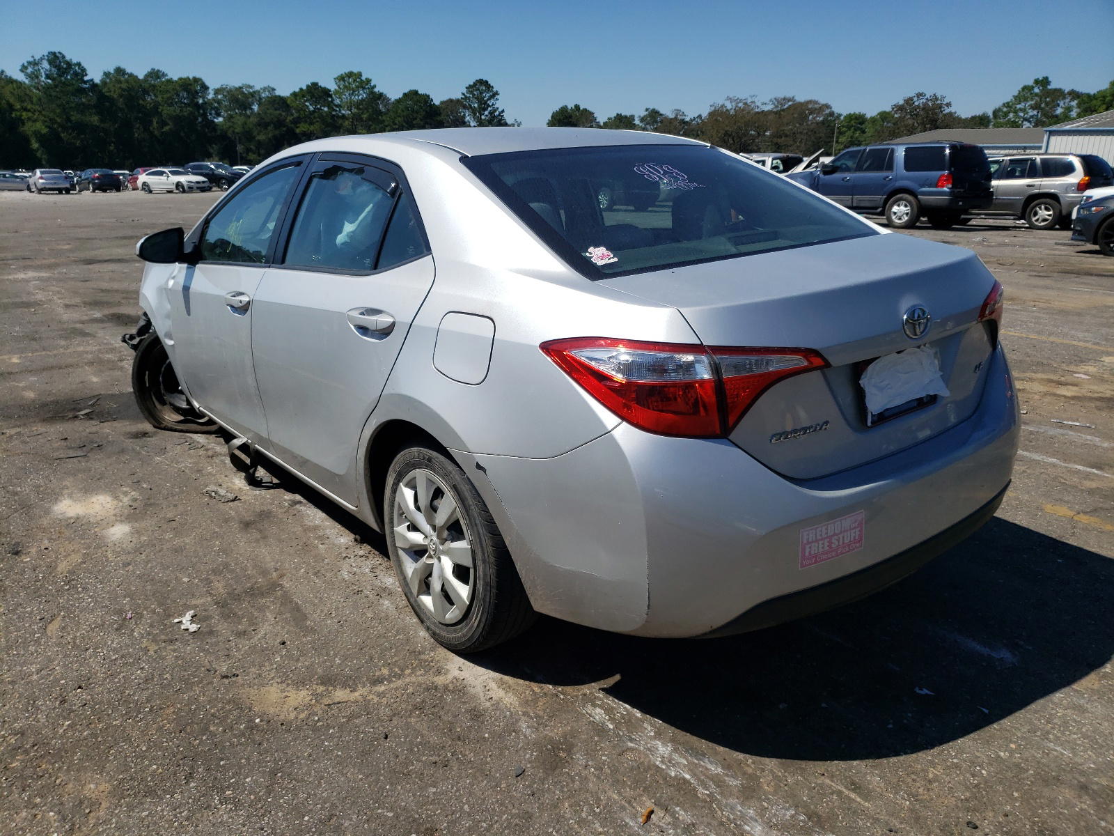 Photo 3 from auction – 2016 TOYOTA COROLLA L with VIN 5YFBURHEXGP543289