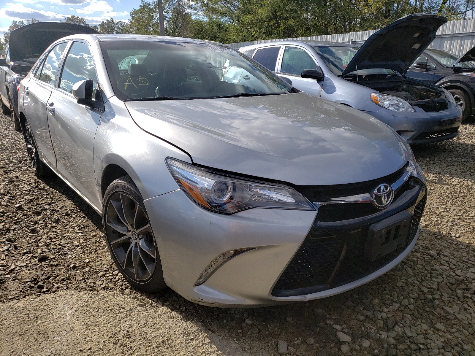 TOYOTA CAMRY LE 2015 with VIN 4T1BF1FK6FU054101 - Photo from auction