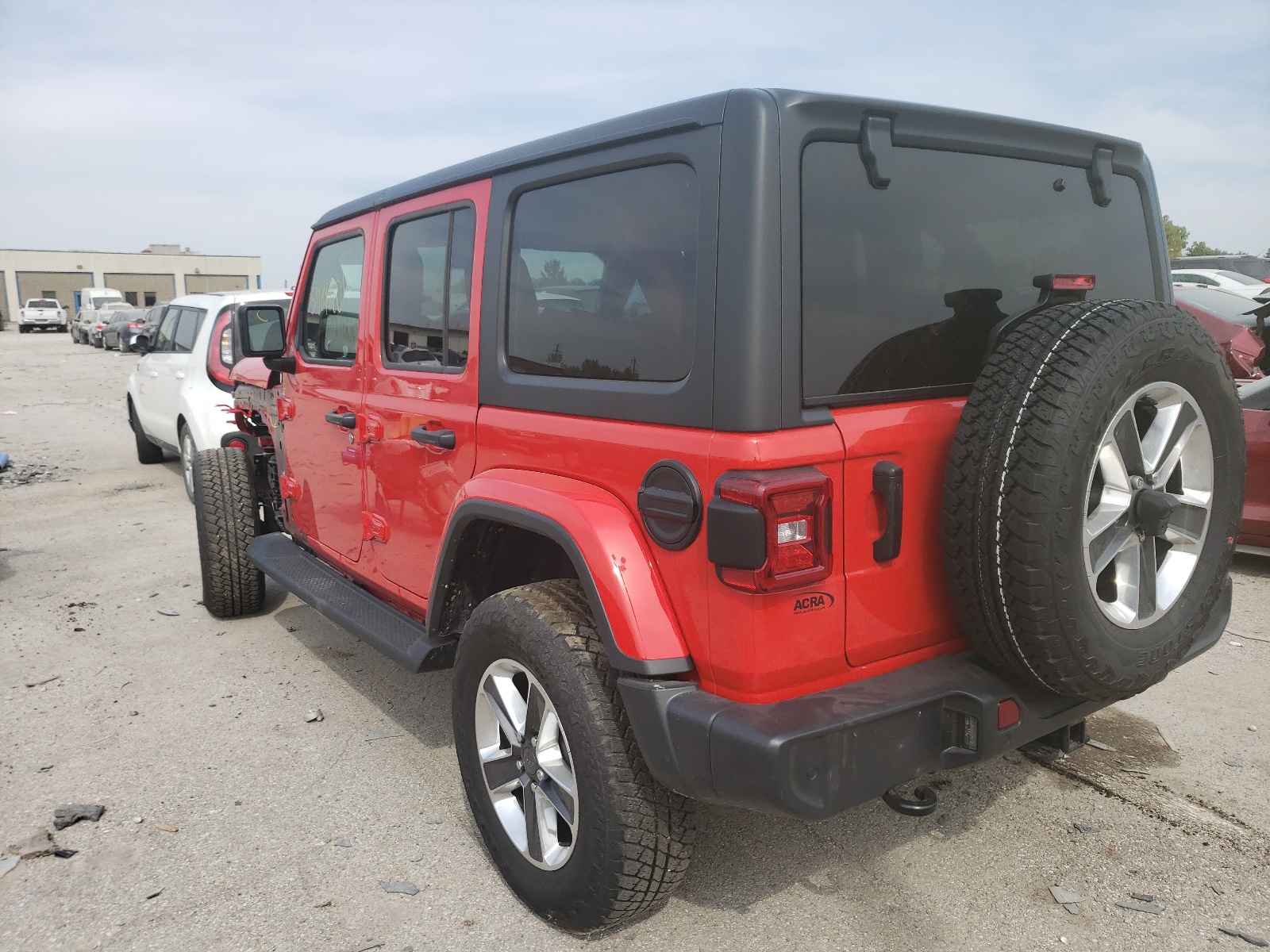 Photo 3 from auction – 2021 JEEP WRANGLER U with VIN 1C4HJXEG2MW503370