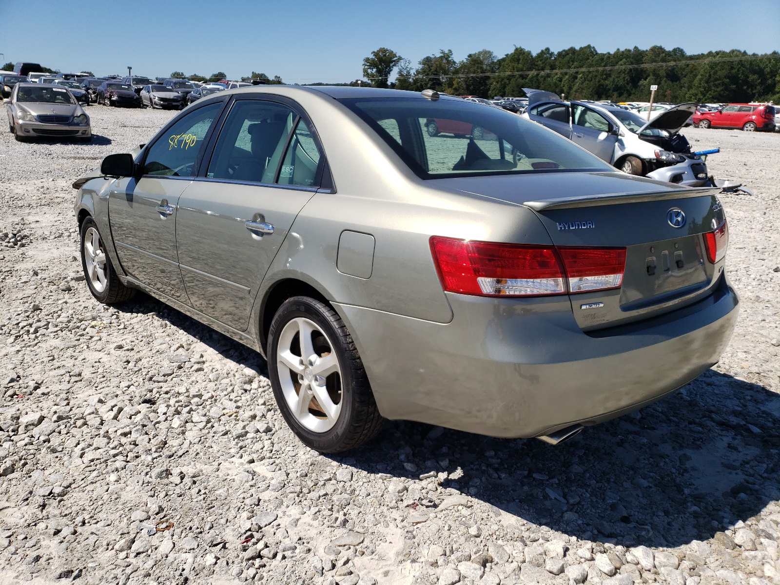 Photo 3 from auction – 2007 HYUNDAI SONATA SE with VIN 5NPEU46F97H242666