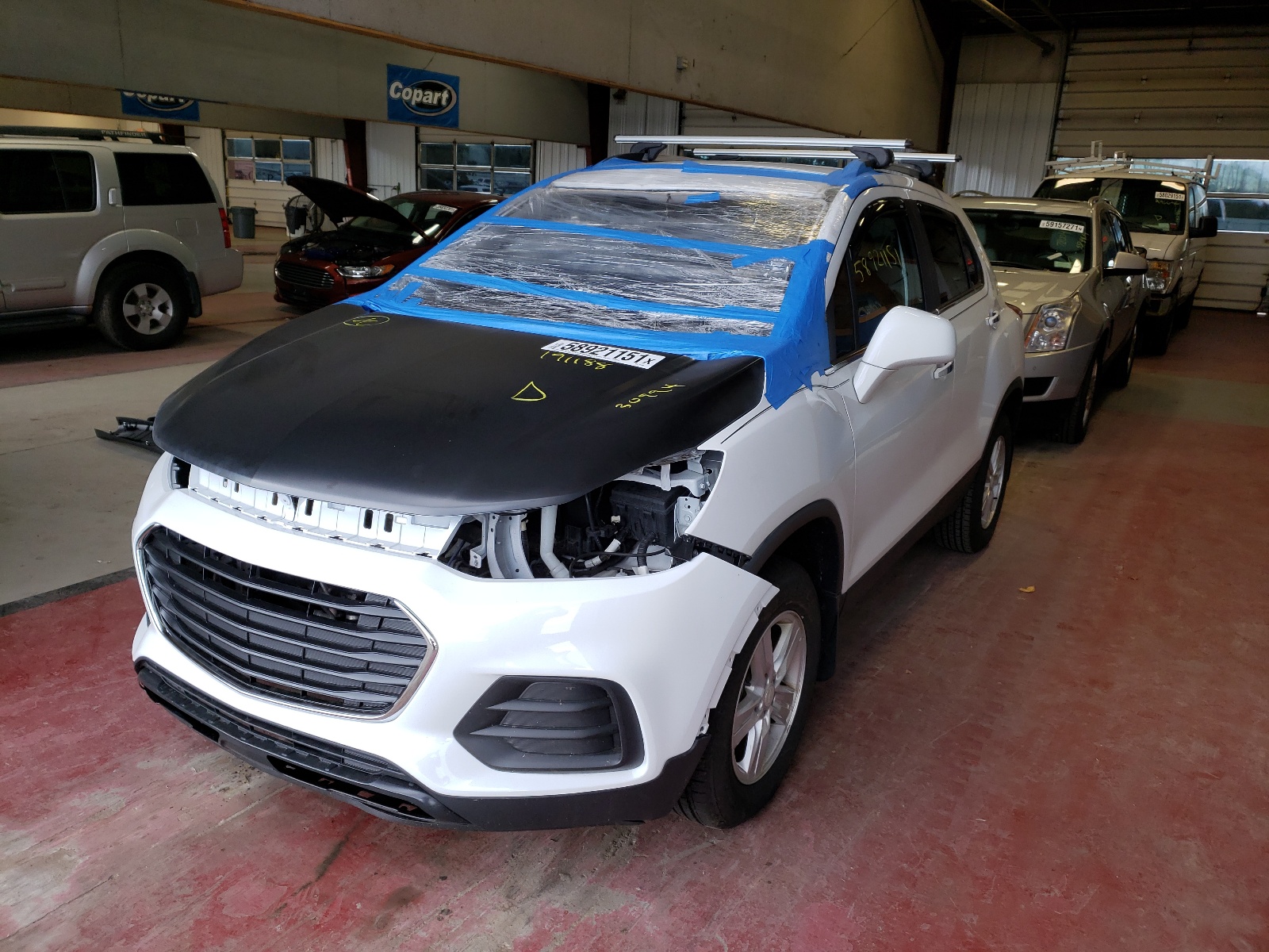 Photo 2 from auction – 2017 CHEVROLET TRAX 1LT with VIN 3GNCJPSBXHL191188