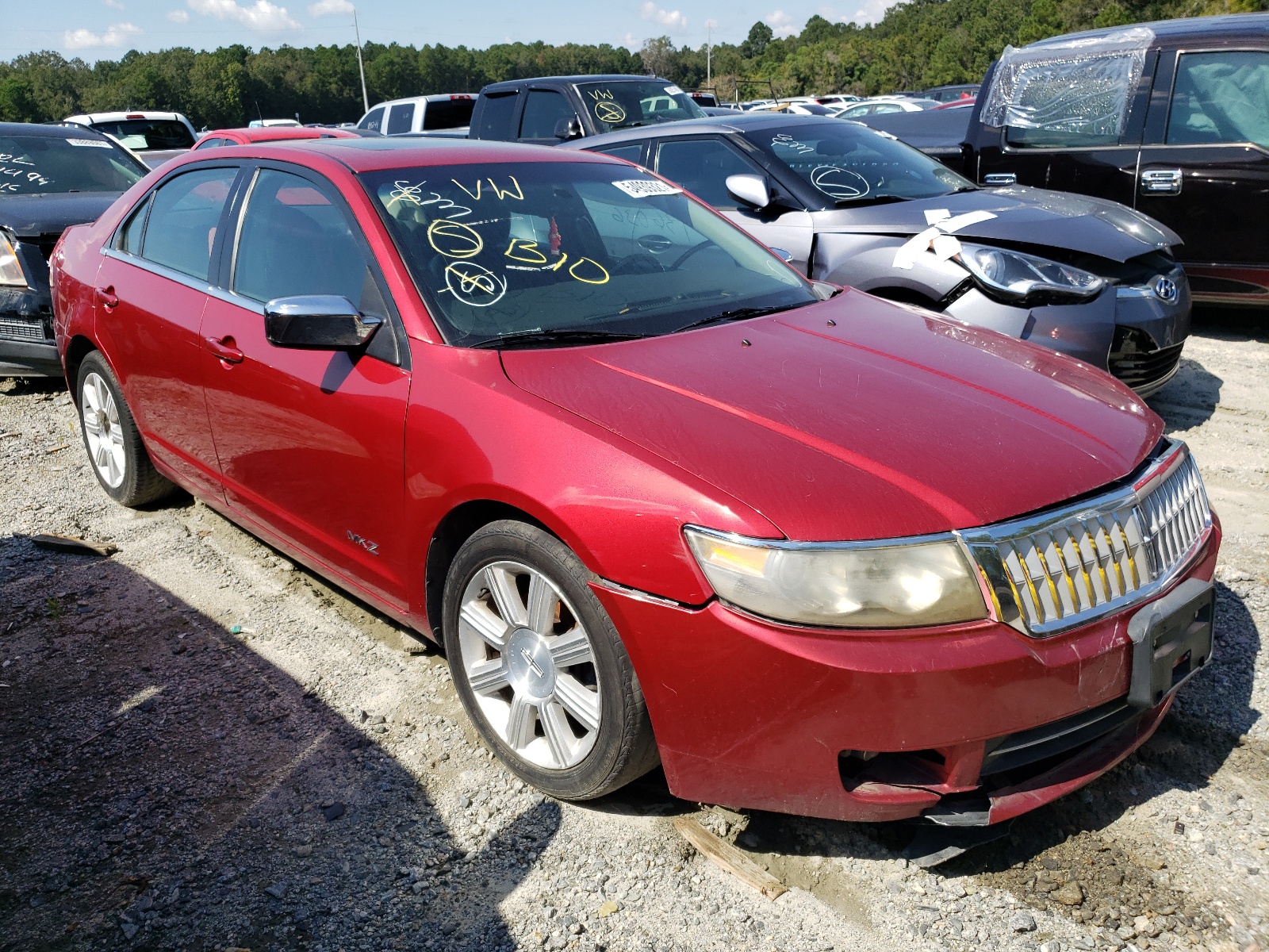 Photo 1 from auction – 2009 LINCOLN MKZ with VIN 3LNHM26T59R617133