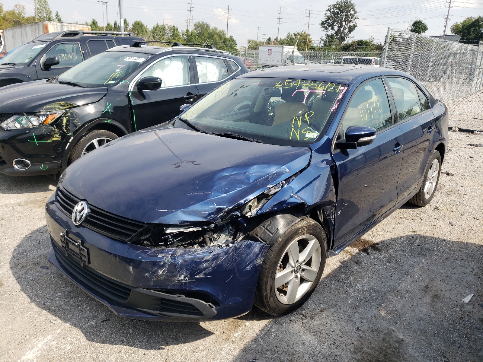 Photo 14 from auction – 2011 VOLKSWAGEN JETTA TDI with VIN 3VWLL7AJ5BM095639