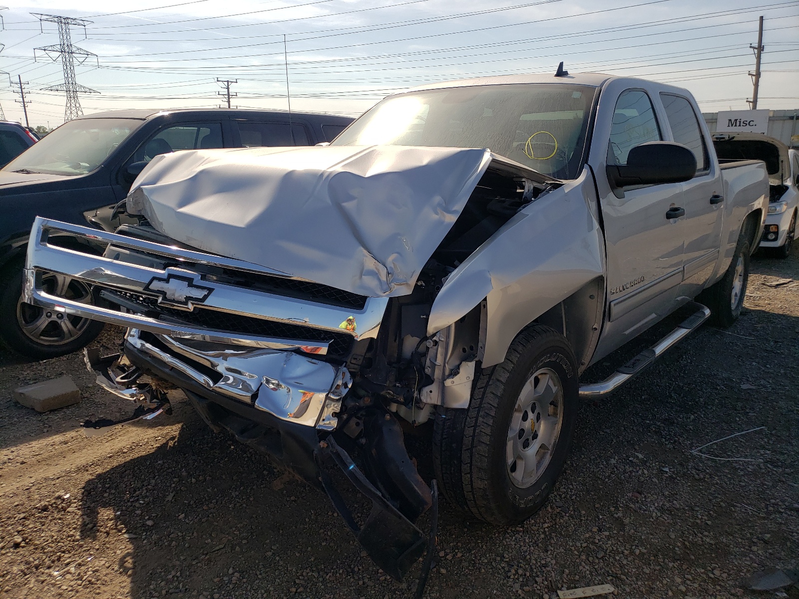 Photo 2 from auction – 2010 CHEVROLET SILVERADO with VIN 3GCRKSE38AG249577