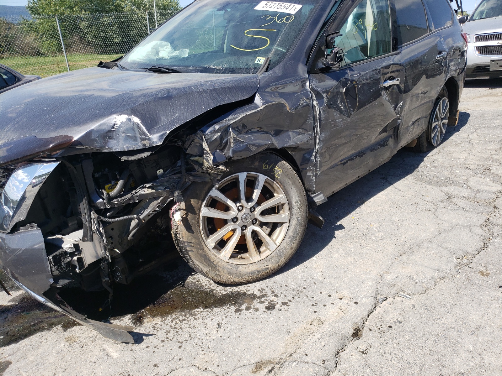 Photo 9 from auction – 2014 NISSAN PATHFINDER with VIN 5N1AR2MM0EC713887