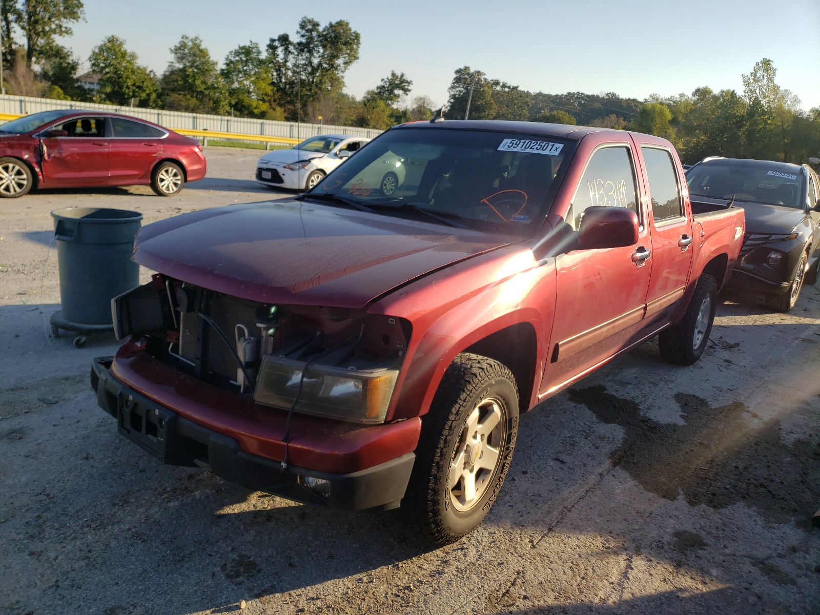 Photo 2 from auction – 2011 CHEVROLET COLORADO L with VIN 1GCDSCFE7B8140793