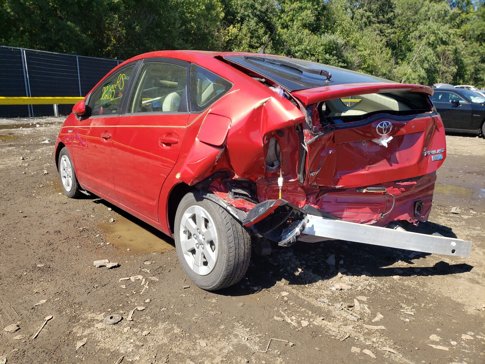 Photo 3 from auction – 2007 TOYOTA PRIUS with VIN JTDKB20U473234779