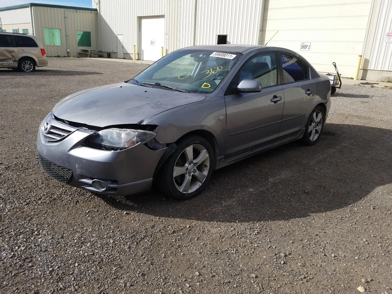 Photo 2 from auction – 2006 MAZDA 3 S with VIN JM1BK123761516732
