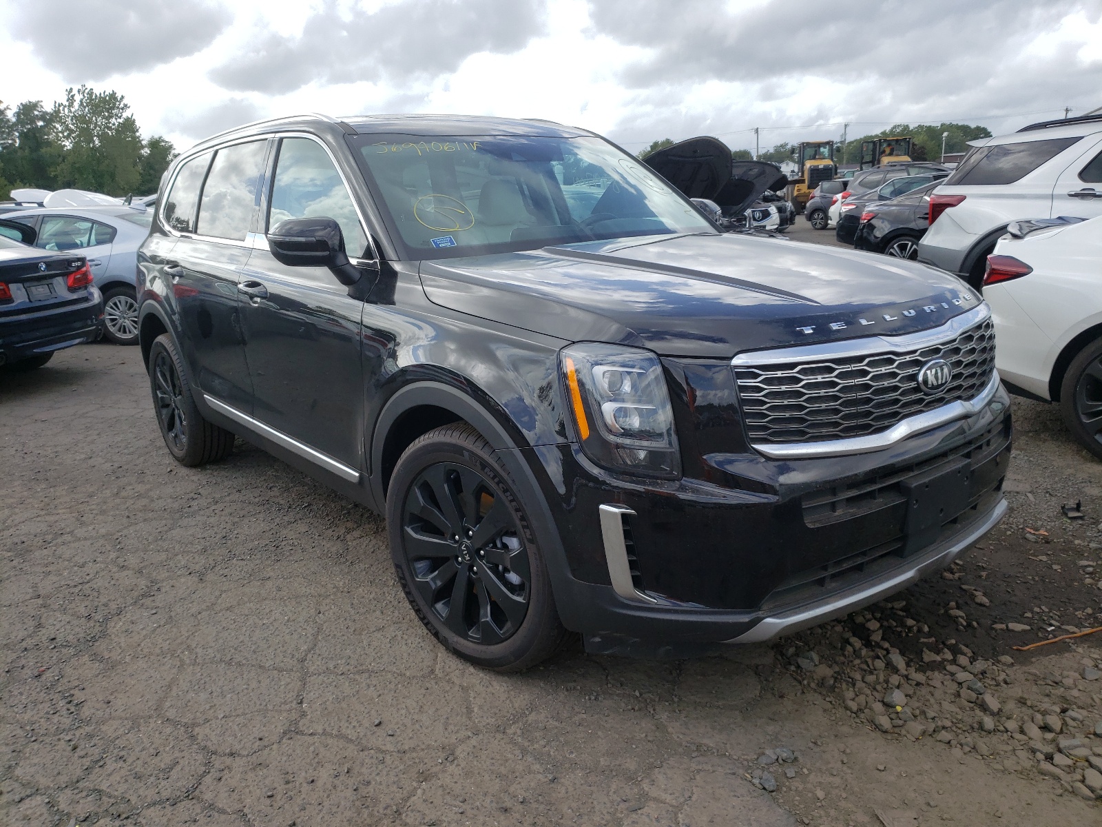 KIA TELLURIDE 2021 with VIN 5XYP3DHC6MG116573 - Photo from auction