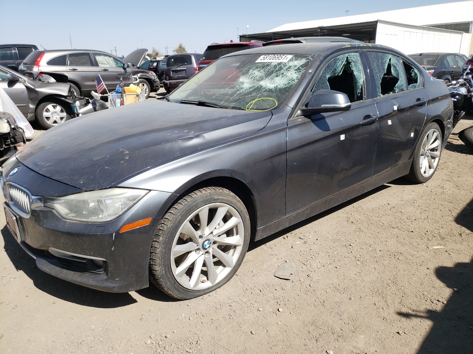 Photo 2 from auction – 2013 BMW 335 XI with VIN WBA3B9C53DF586552