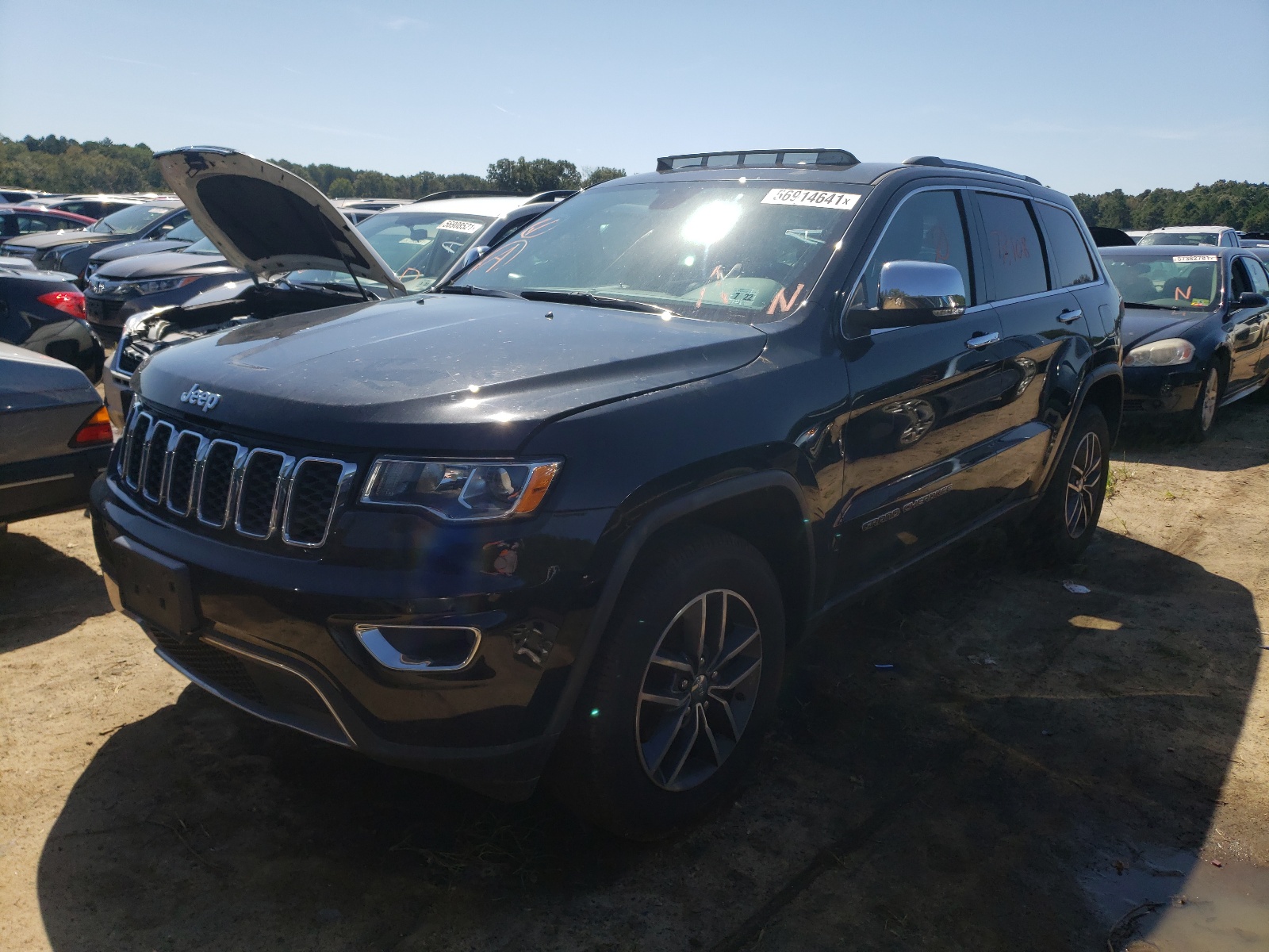 Photo 2 from auction – 2017 JEEP GRAND CHER with VIN 1C4RJFBG7HC807806