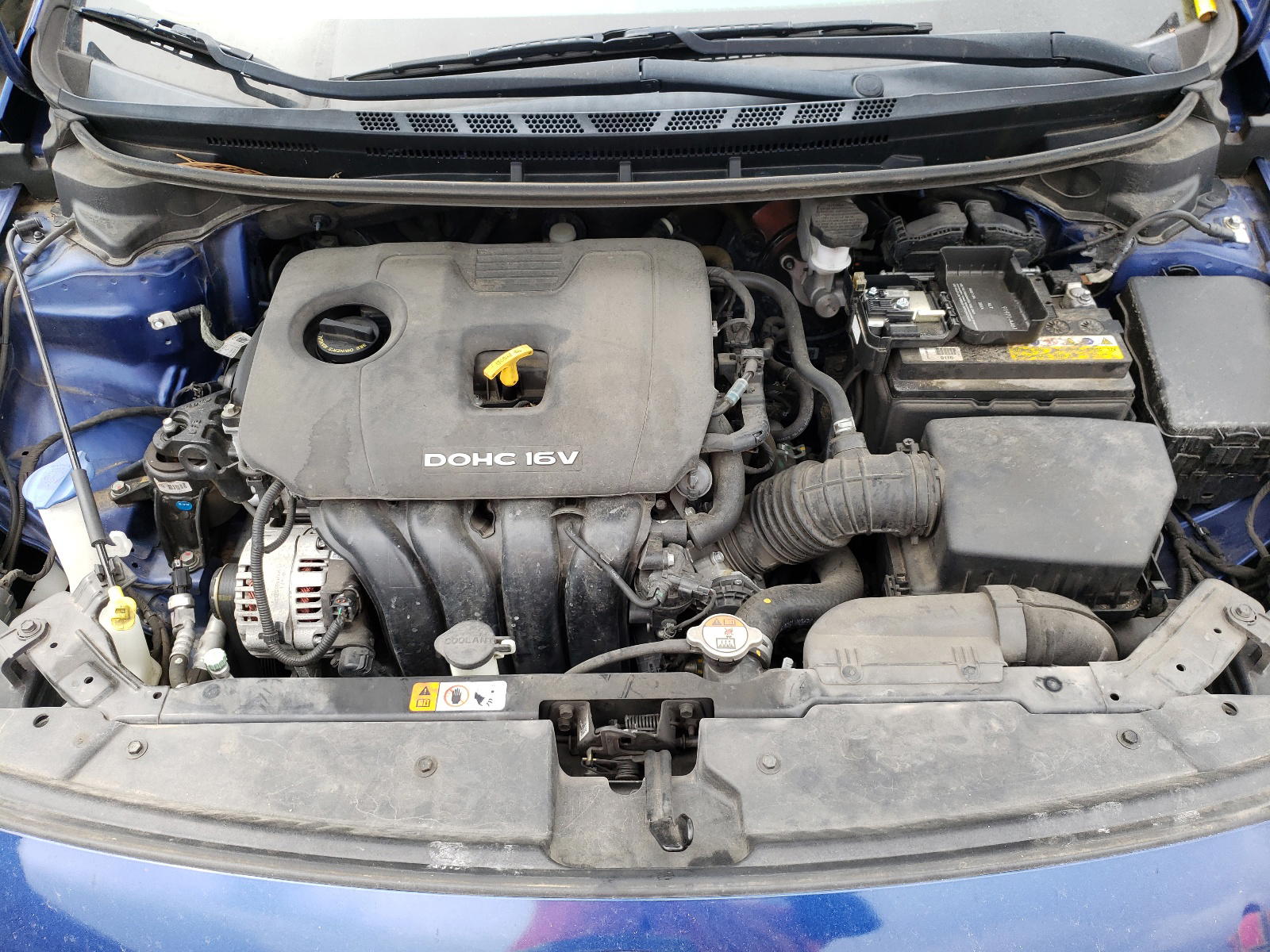 Photo 7 from auction – 2017 KIA FORTE LX with VIN 3KPFL4A76HE049114