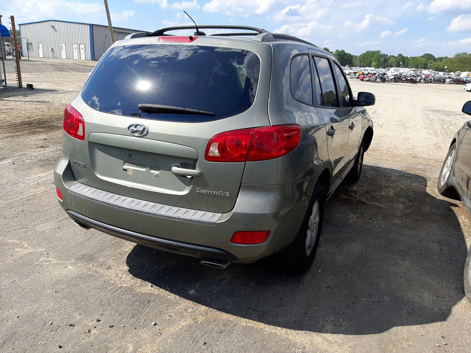 Photo 4 from auction – 2007 HYUNDAI SANTA FE G with VIN 5NMSG13D07H094951