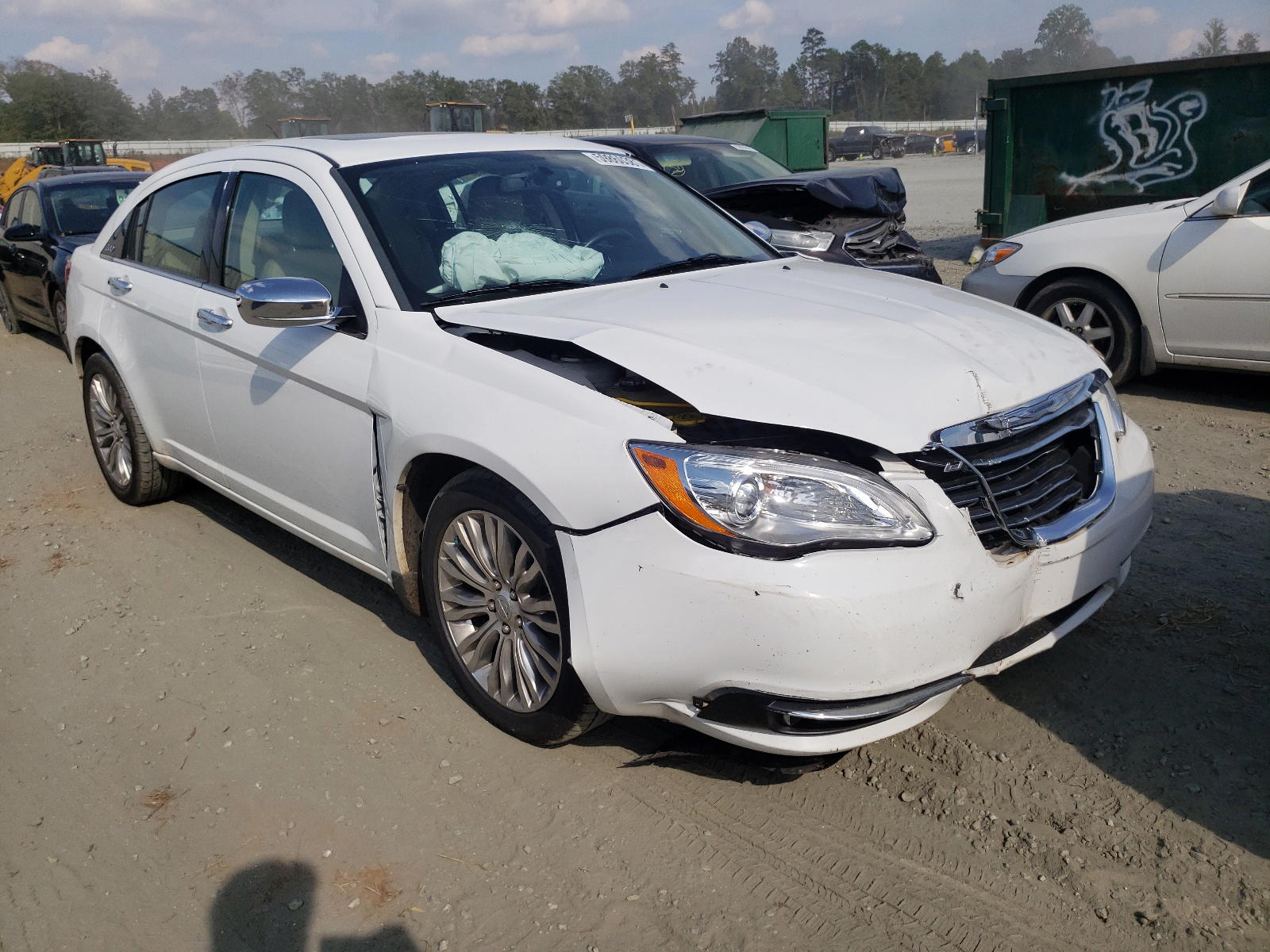 CHRYSLER 200 LIMITE 2012 with VIN 1C3CCBCG7CN277474 - Photo from auction