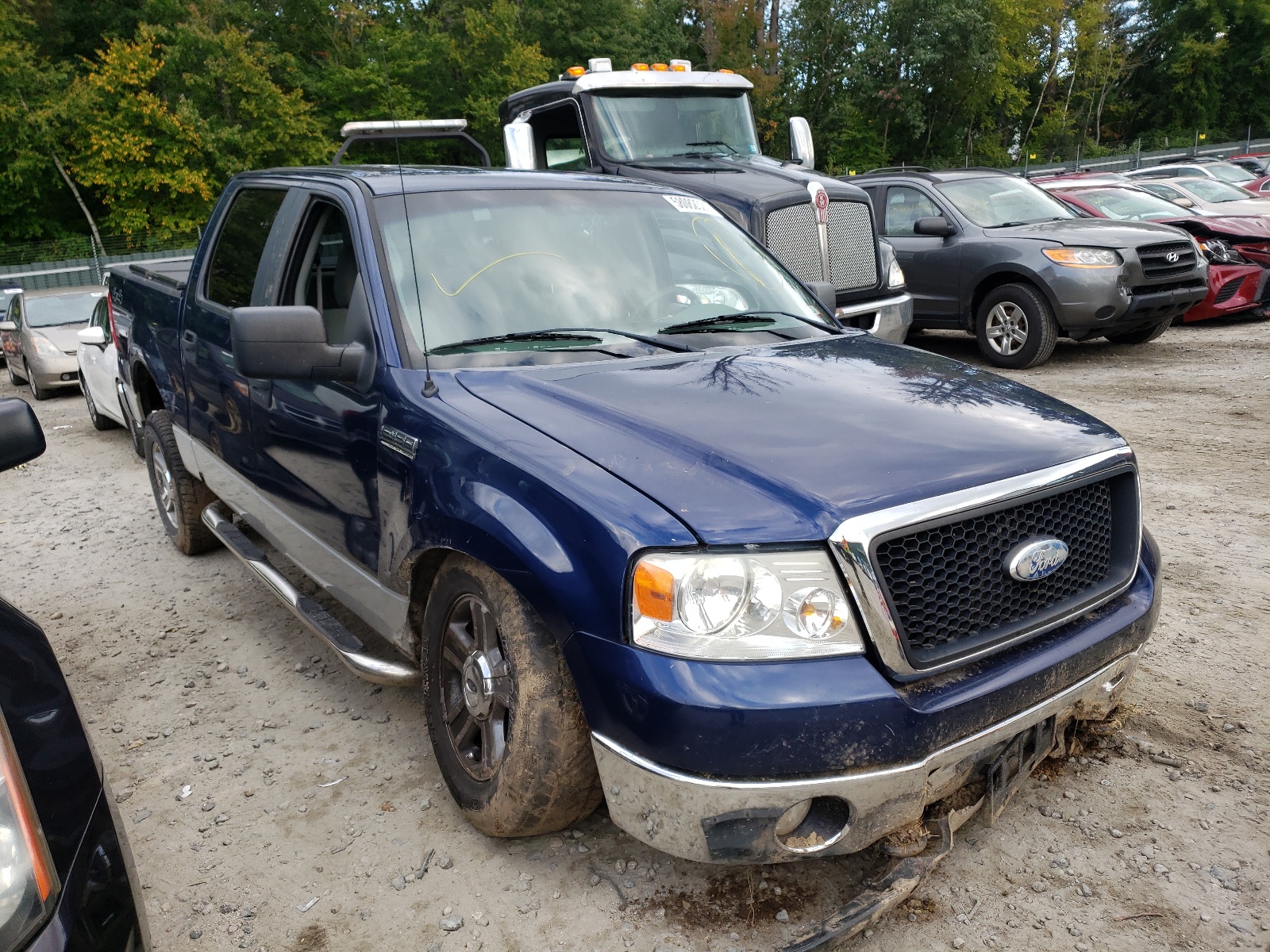 FORD F150 SUPER 2007 with VIN 1FTPW14537FB83507 - Photo from auction