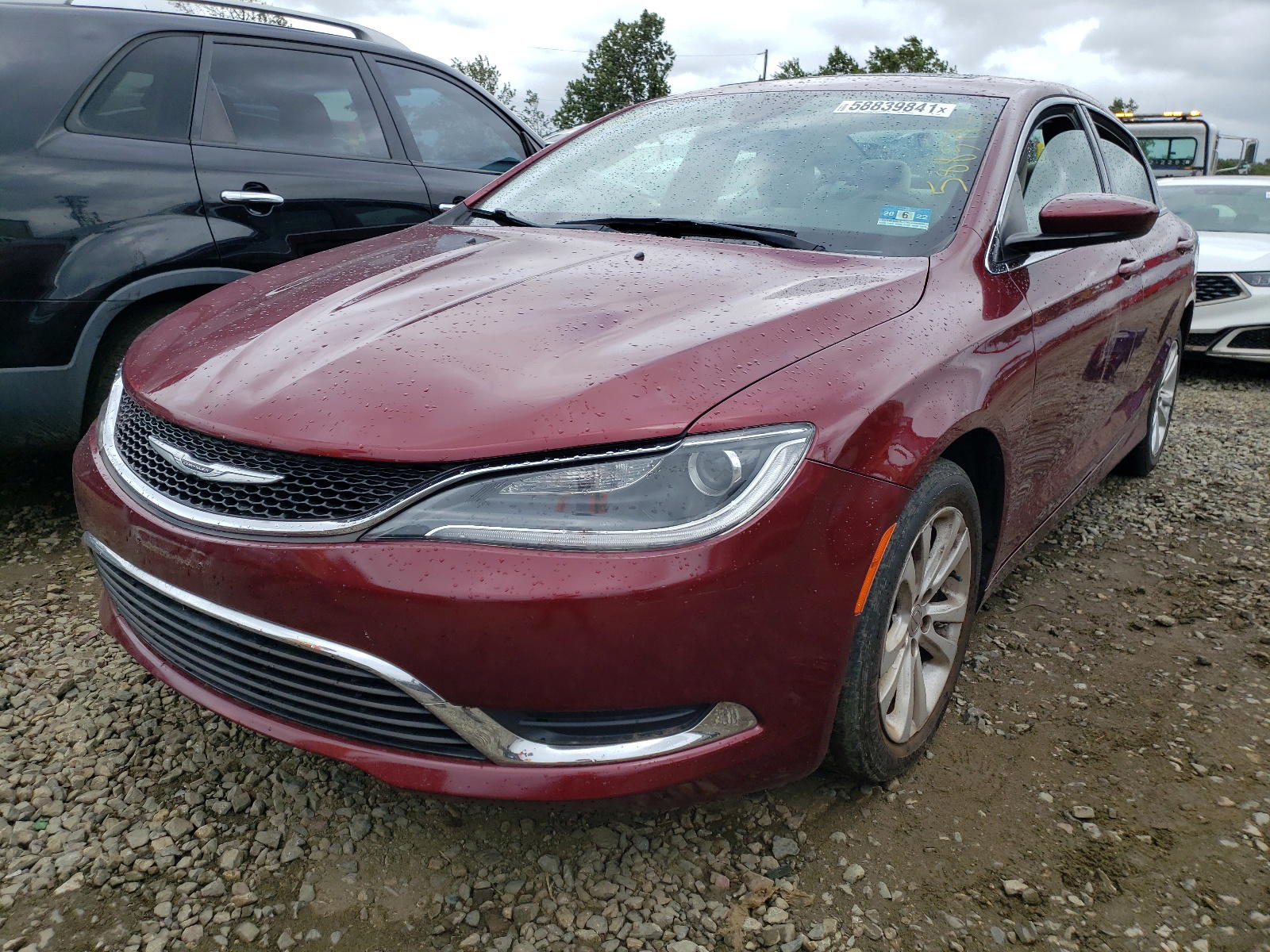 Photo 2 from auction – 2015 CHRYSLER 200 LIMITE with VIN 1C3CCCAB0FN559344