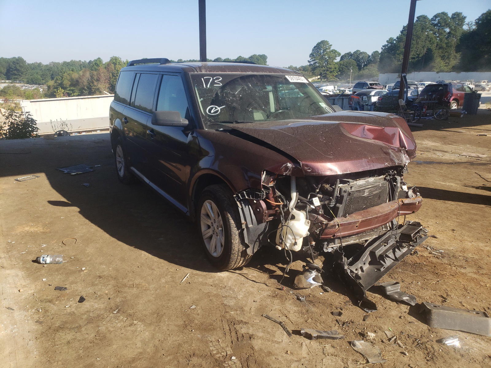 FORD FLEX SE 2010 with VIN 2FMGK5BC1ABD01496 - Photo from auction