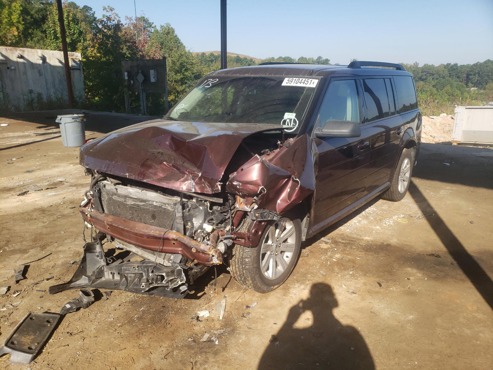 Photo 2 from auction – 2010 FORD FLEX SE with VIN 2FMGK5BC1ABD01496