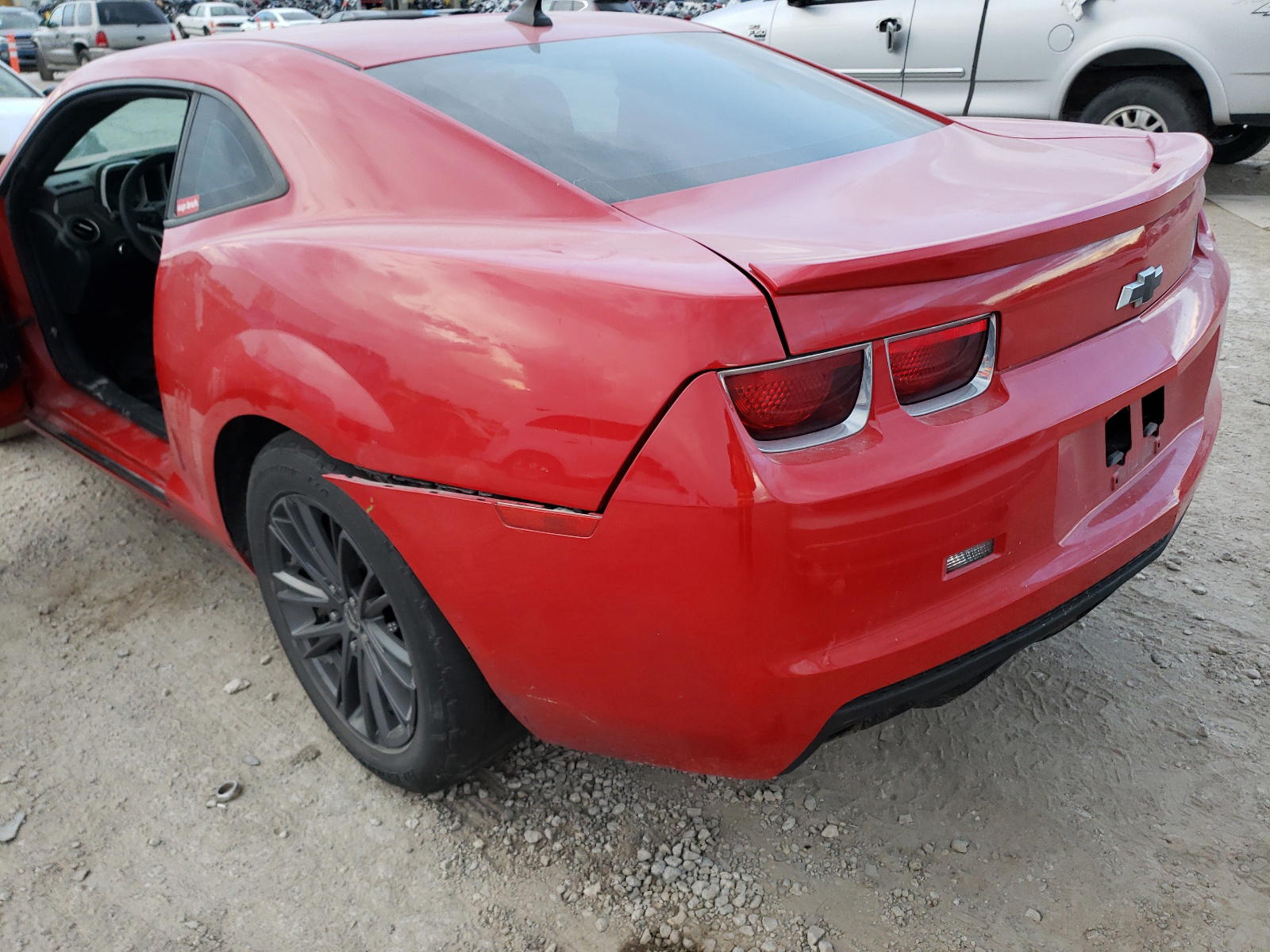 Photo 10 from auction – 2012 CHEVROLET CAMARO LS with VIN 2G1FA1E34C9165519