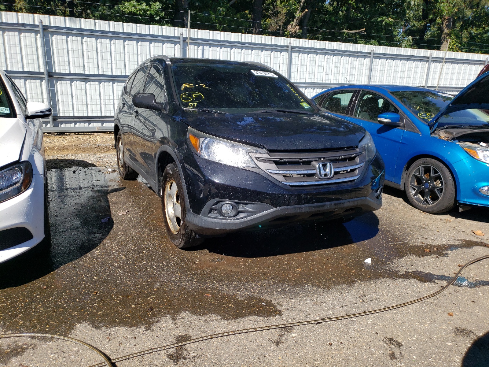 HONDA CR-V EXL 2012 with VIN 2HKRM4H78CH621398 - Photo from auction