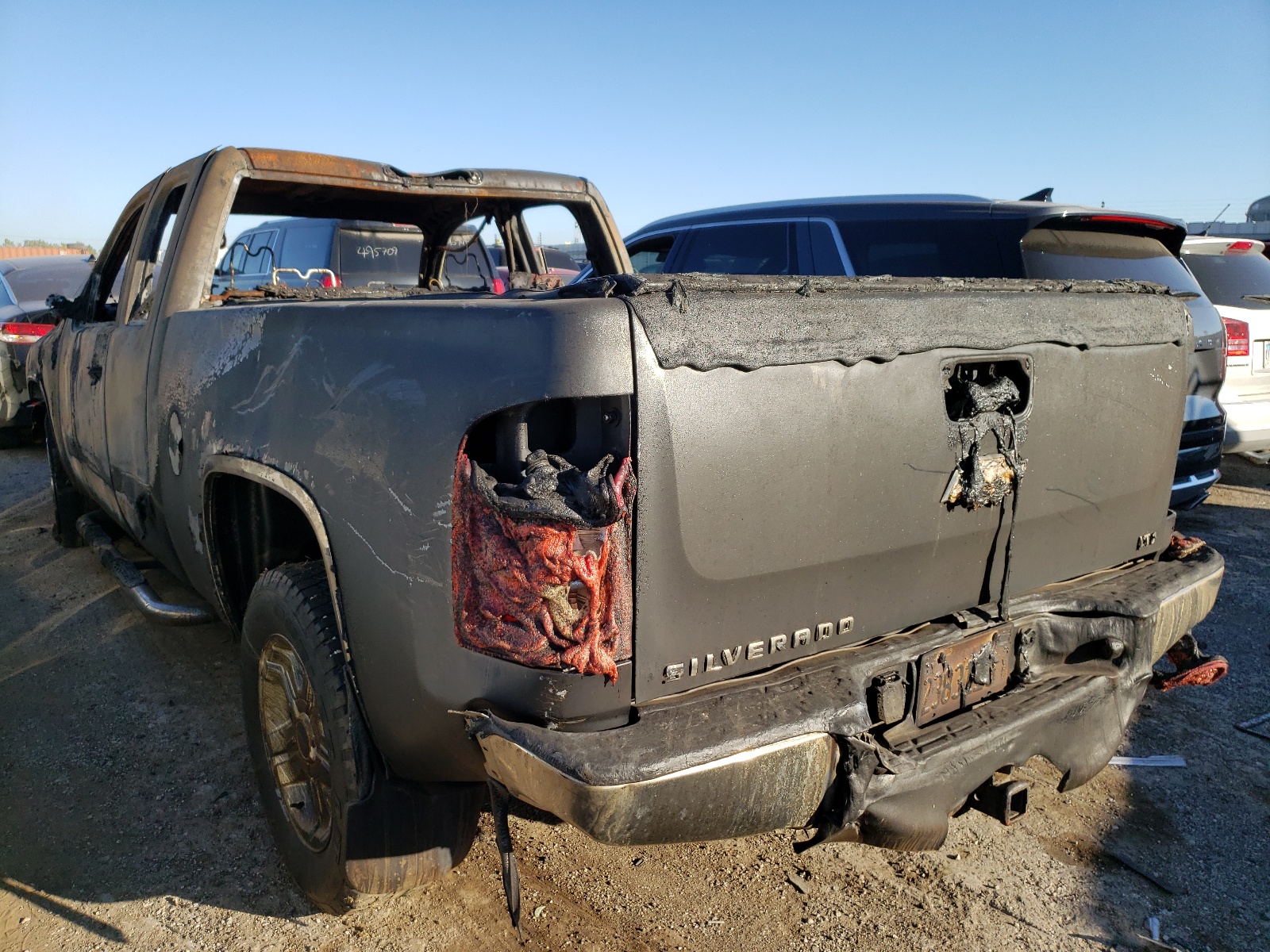Photo 3 from auction – 2008 CHEVROLET SILVERADO with VIN 1GCEK19J68Z229954