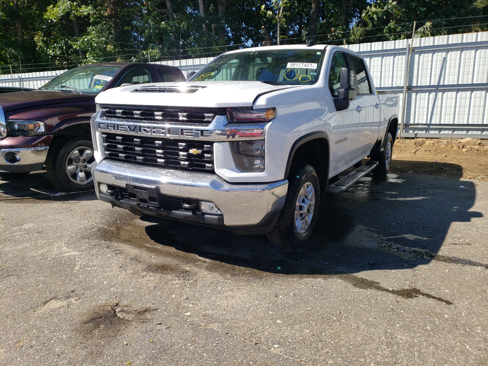 Photo 2 from auction – 2020 CHEVROLET SILVERADO with VIN 1GC4YNE75LF104417