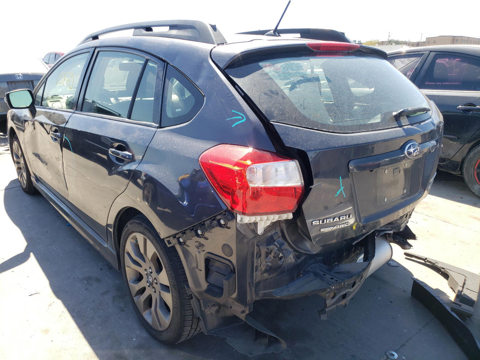 Photo 3 from auction – 2016 SUBARU IMPREZA SP with VIN JF1GPAP61G8325624