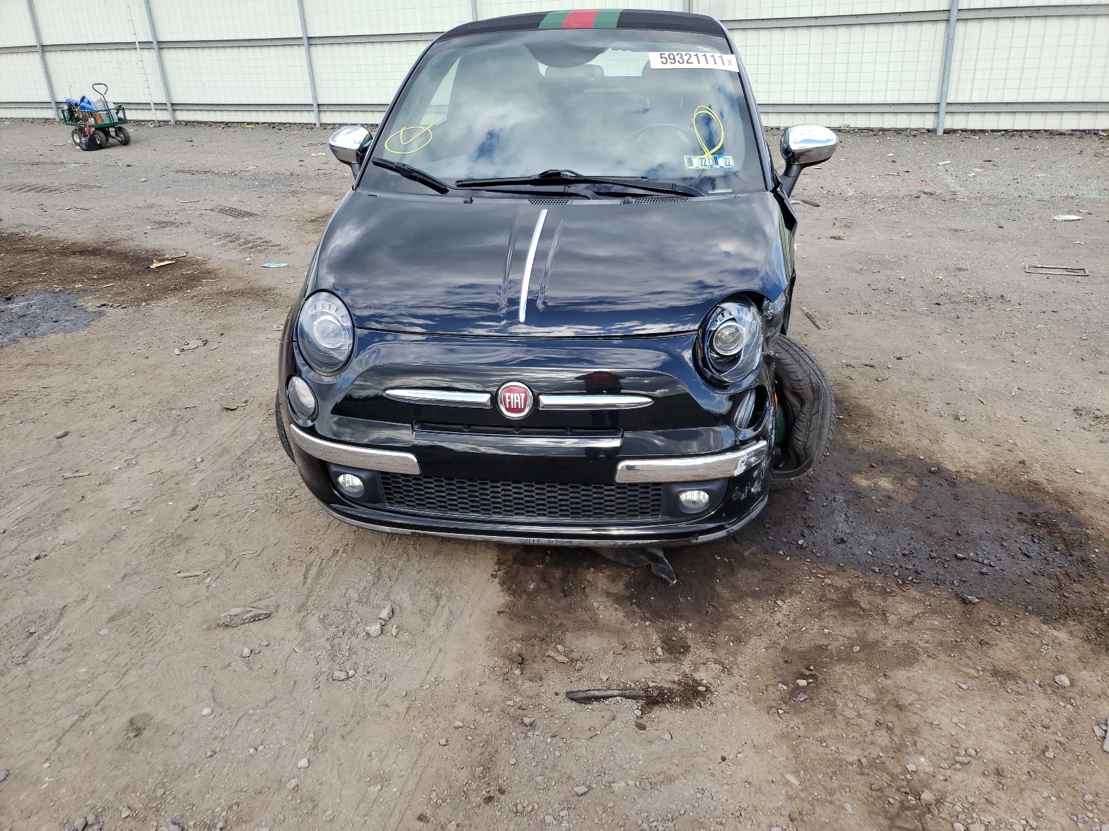 Photo 9 from auction – 2013 FIAT 500 LOUNGE with VIN 3C3CFFER4DT718427