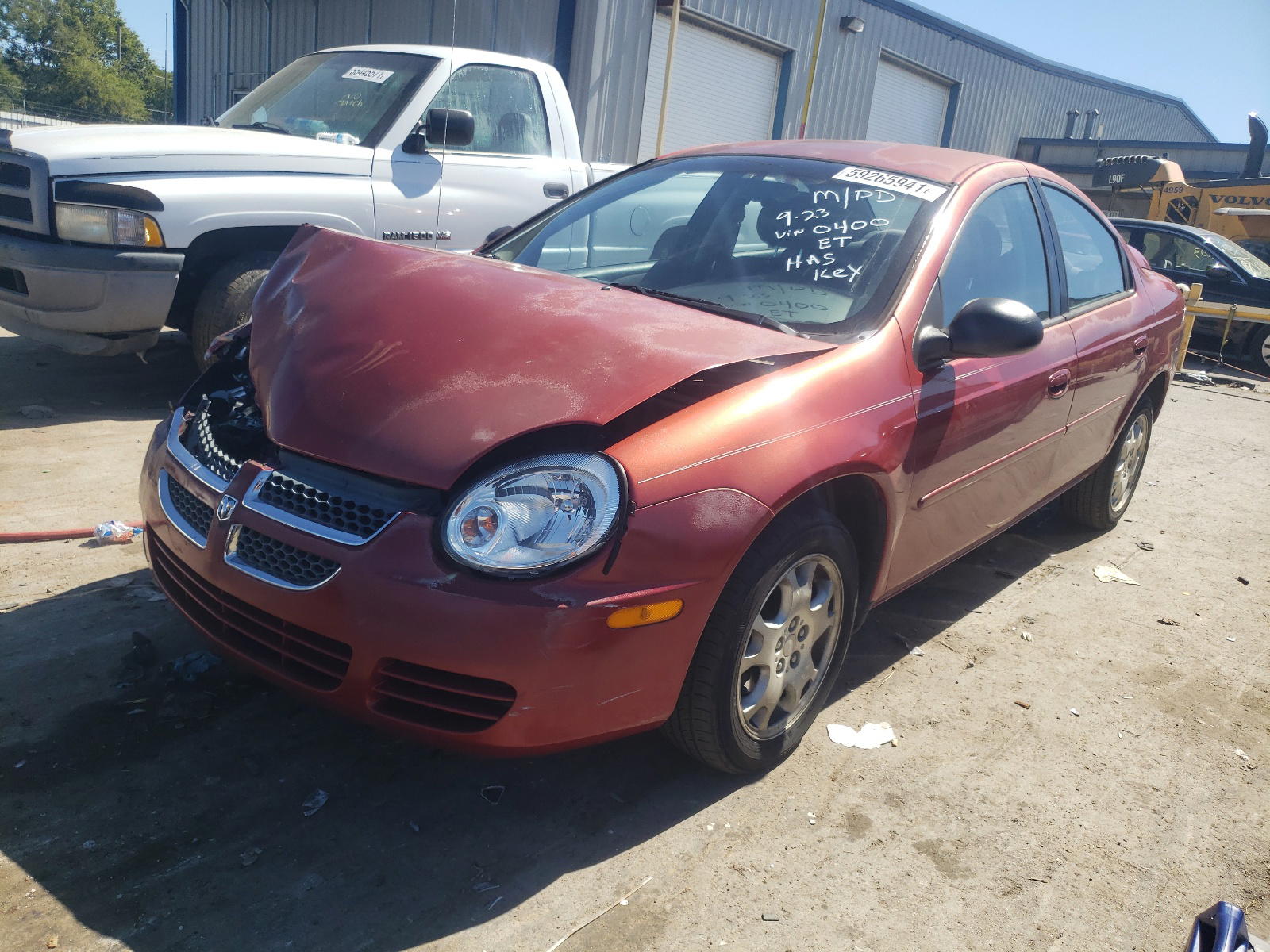 Photo 2 from auction – 2003 DODGE NEON SXT with VIN 1B3ES56C43D120400