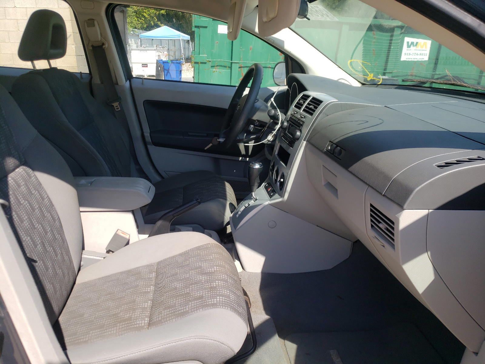Photo 5 from auction – 2007 DODGE CALIBER SX with VIN 1B3HB48B47D340587