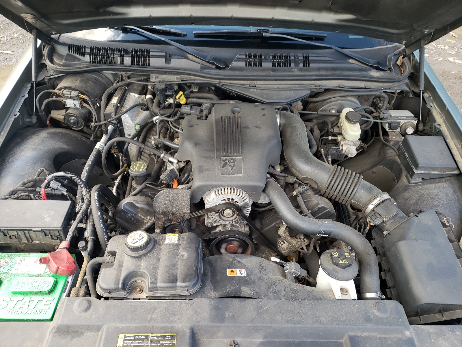 Photo 7 from auction – 2004 MERCURY GRAND MARQ with VIN 2MEFM74W14X654016