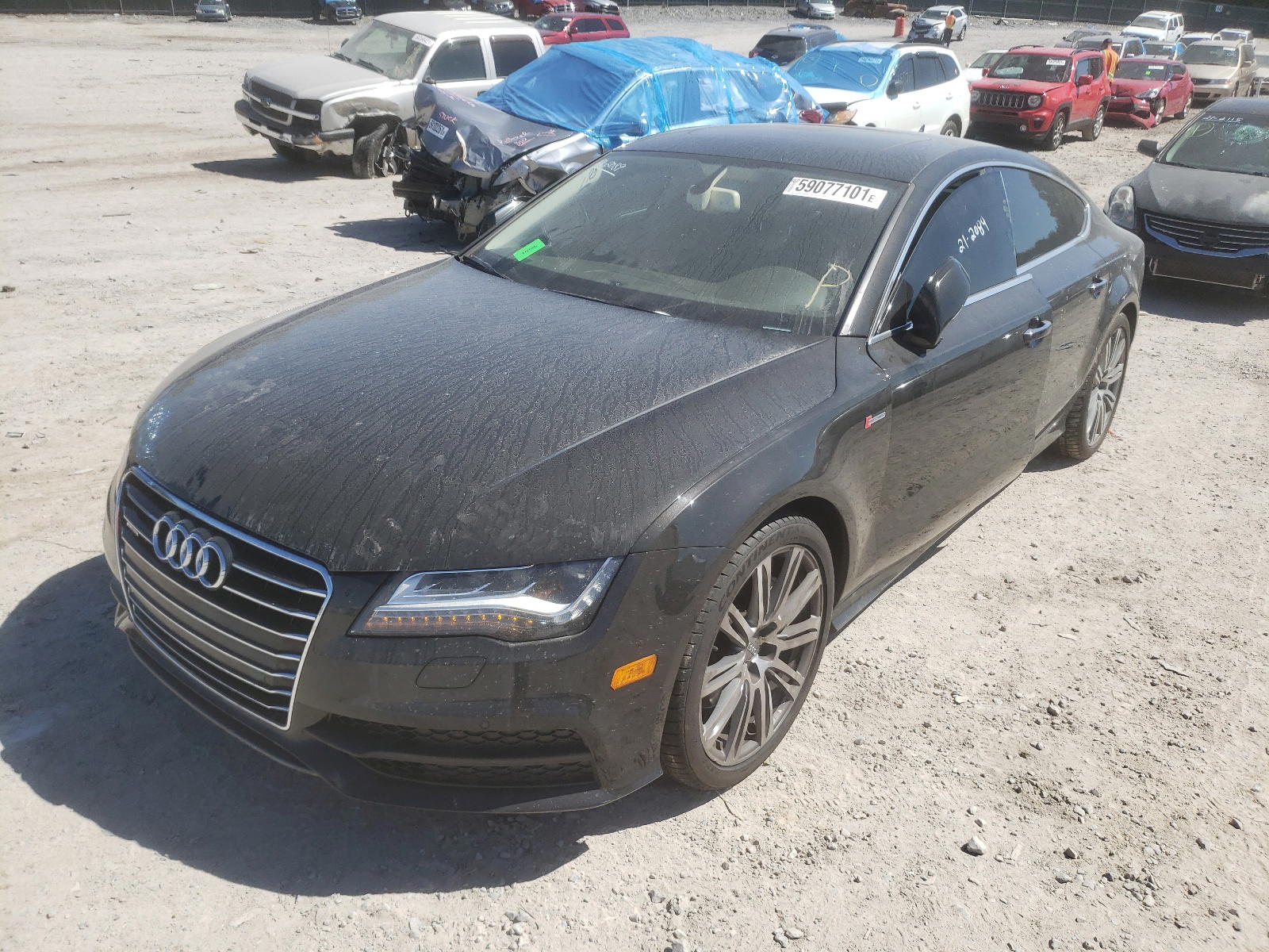 Photo 2 from auction – 2012 AUDI A7 PRESTIG with VIN WAU2GAFC4CN122702