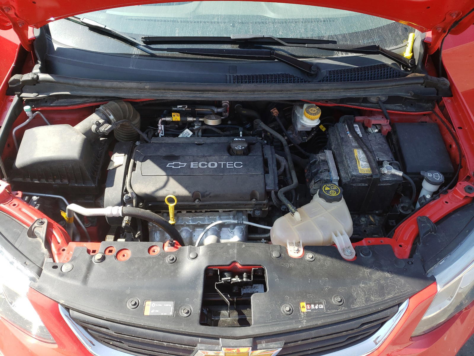 Photo 7 from auction – 2017 CHEVROLET SONIC LT with VIN 1G1JD5SH4H4152000