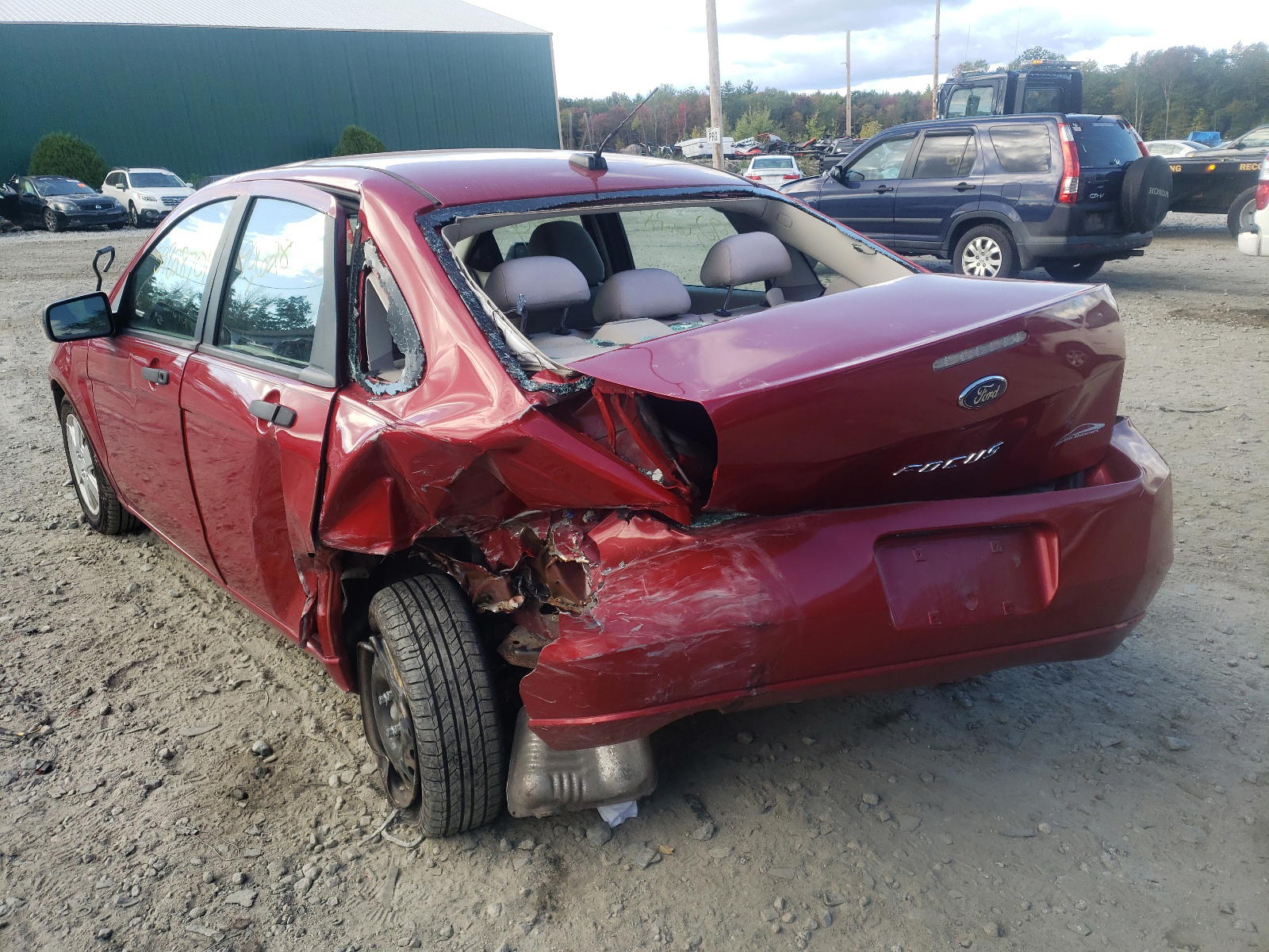Photo 3 from auction – 2011 FORD FOCUS S with VIN 1FAHP3EN3BW110521