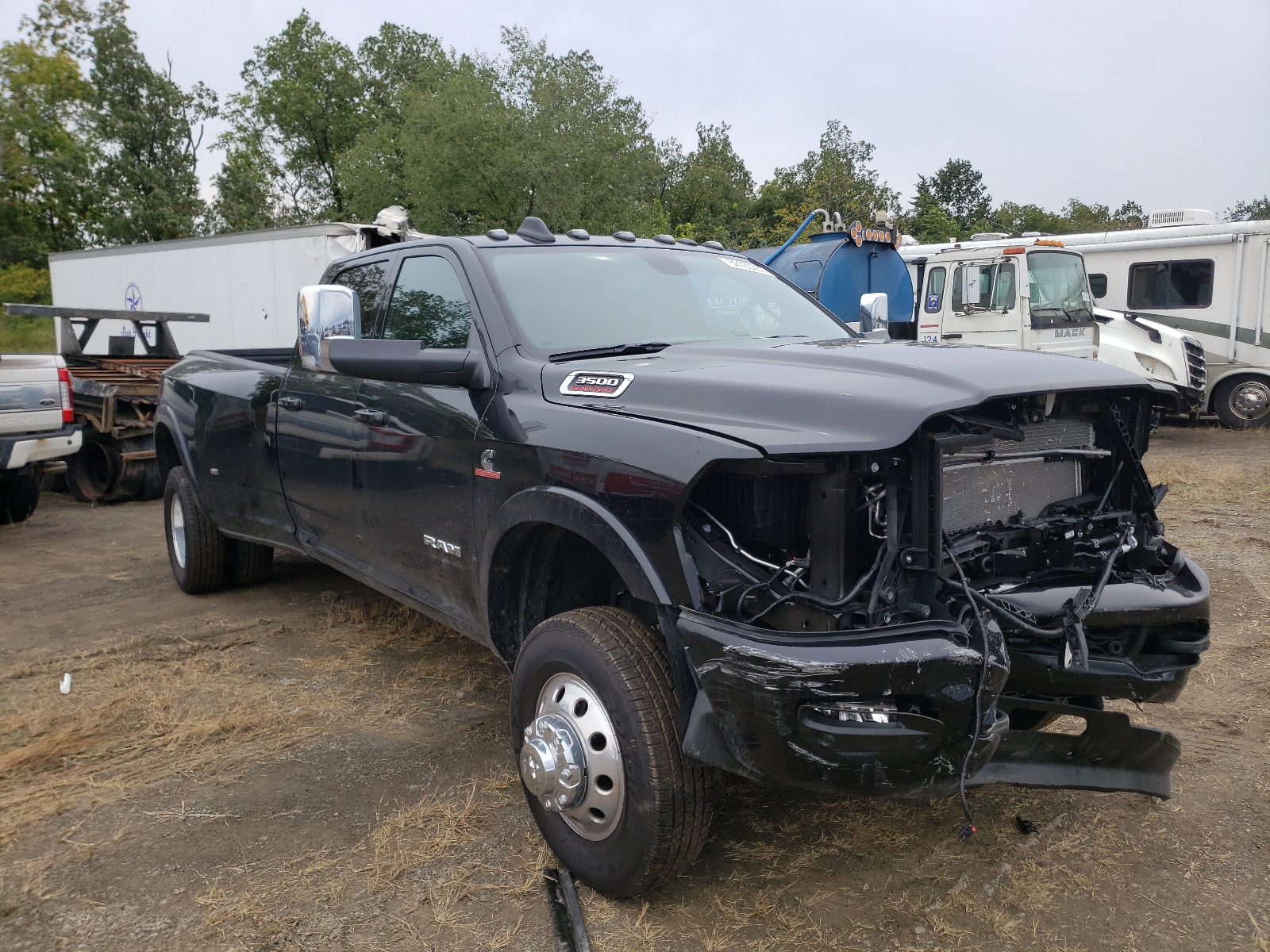 RAM 3500 LARAM 2021 with VIN 3C63RRJL3MG649185 - Photo from auction