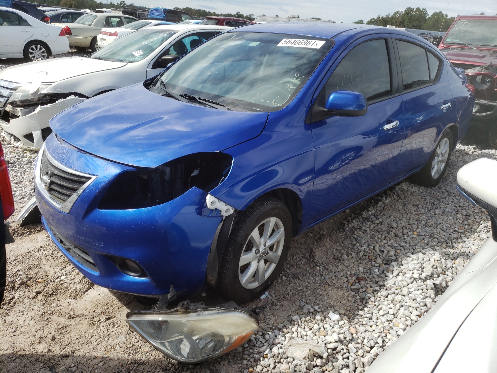 Photo 2 from auction – 2013 NISSAN VERSA S with VIN 3N1CN7AP2DL848587