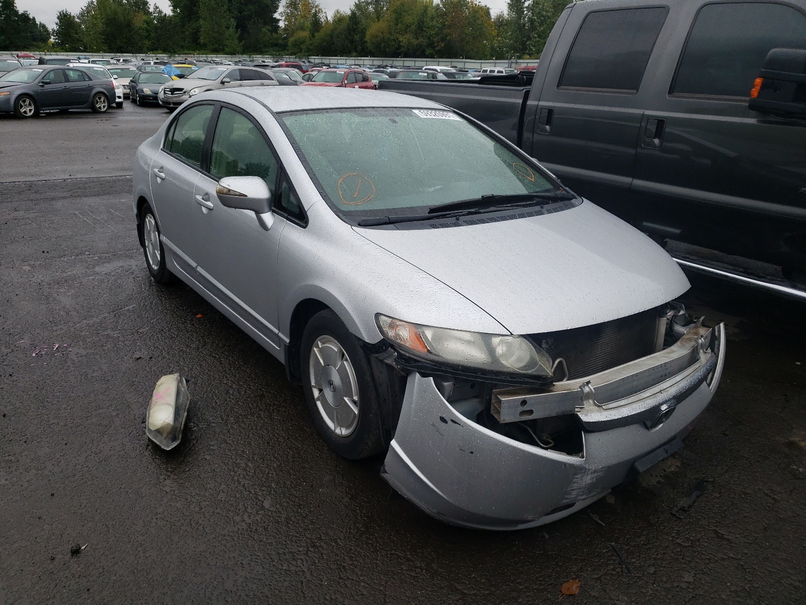 HONDA CIVIC HYBR 2008 with VIN JHMFA36218S021973 - Photo from auction