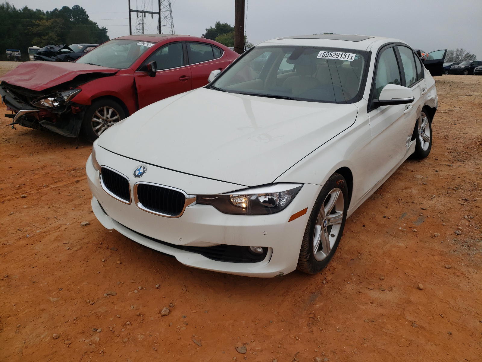 Photo 2 from auction – 2015 BMW 328 I with VIN WBA3A5G56FNS84817