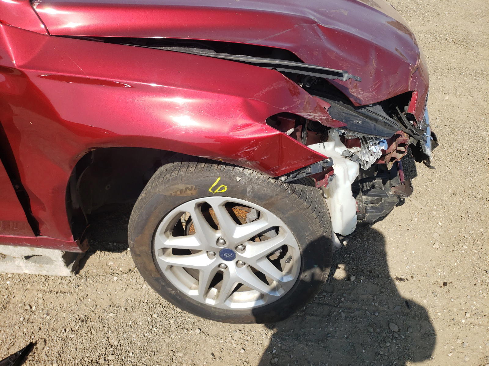 Photo 9 from auction – 2016 FORD FUSION with VIN 3FA6P0H78GR111161