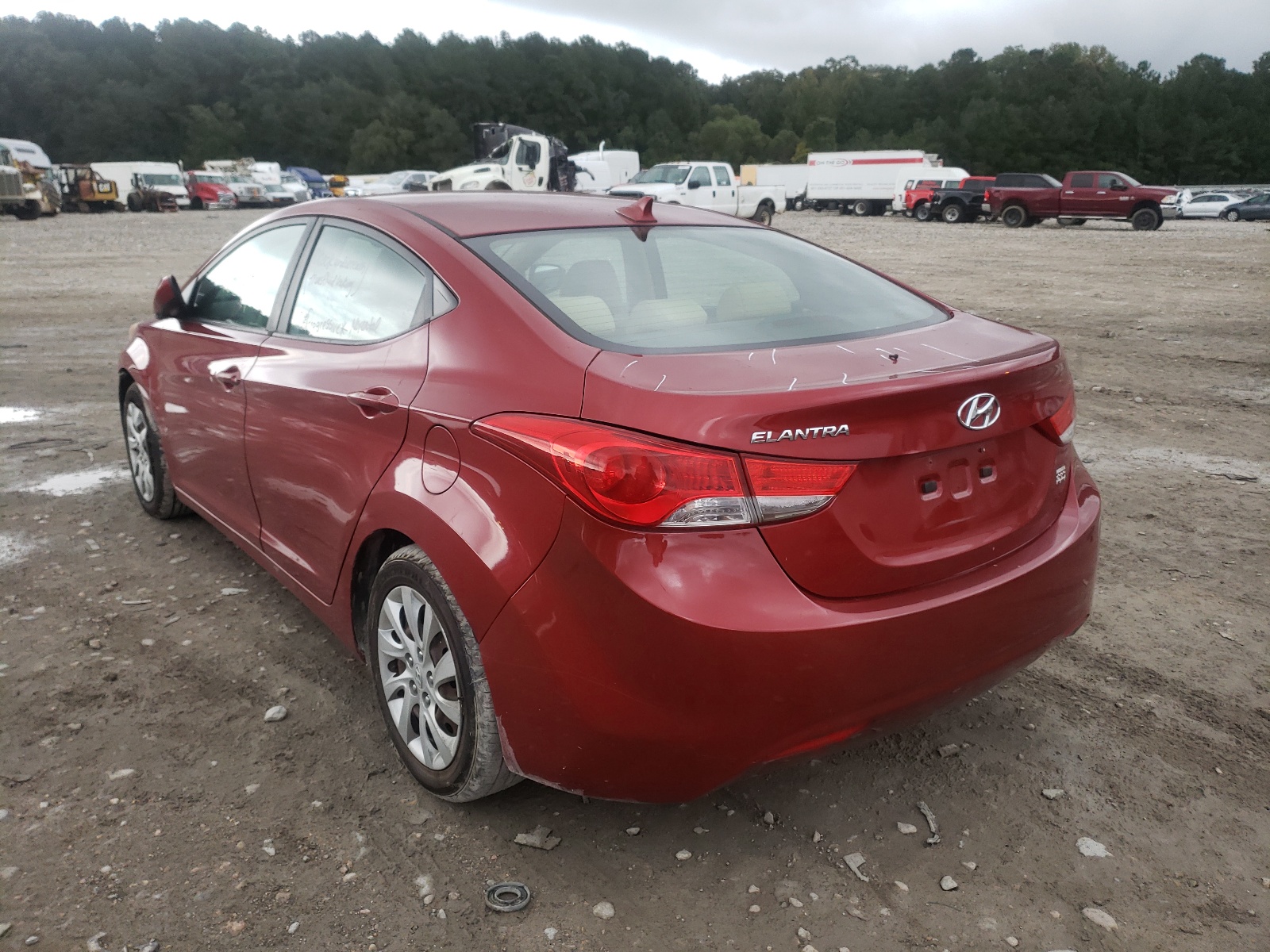 Photo 3 from auction – 2012 HYUNDAI ELANTRA GL with VIN KMHDH4AE0CU296335