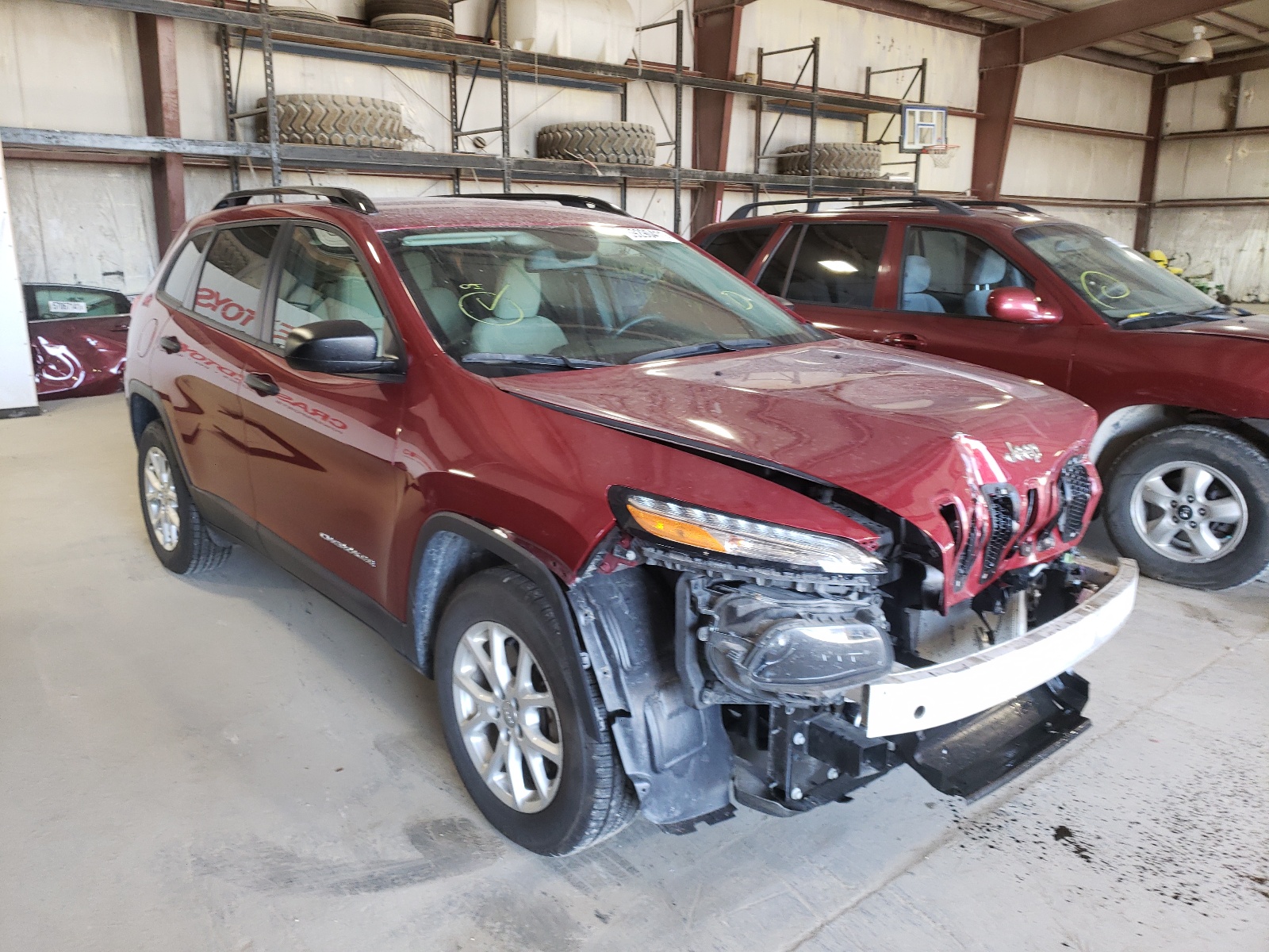 Photo 1 from auction – 2017 JEEP CHEROKEE S with VIN 1C4PJMAB0HW609522