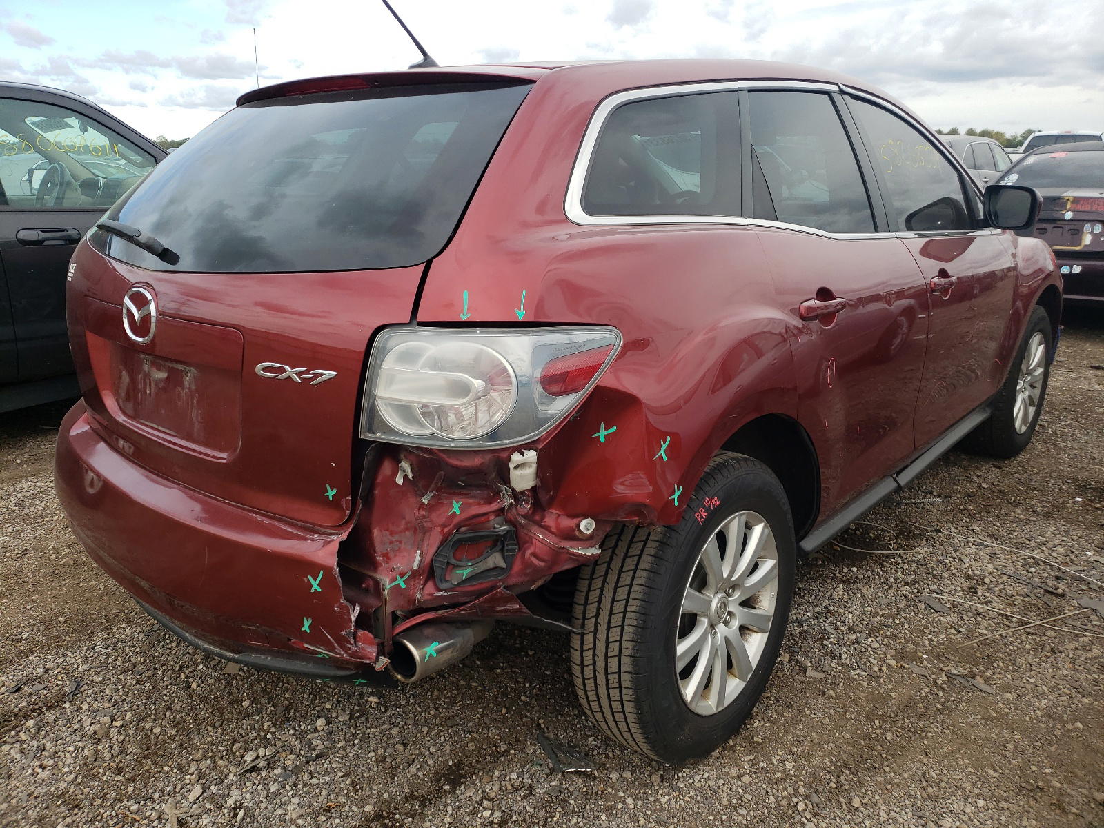 Photo 4 from auction – 2010 MAZDA CX-7 with VIN JM3ER2W53A0349818