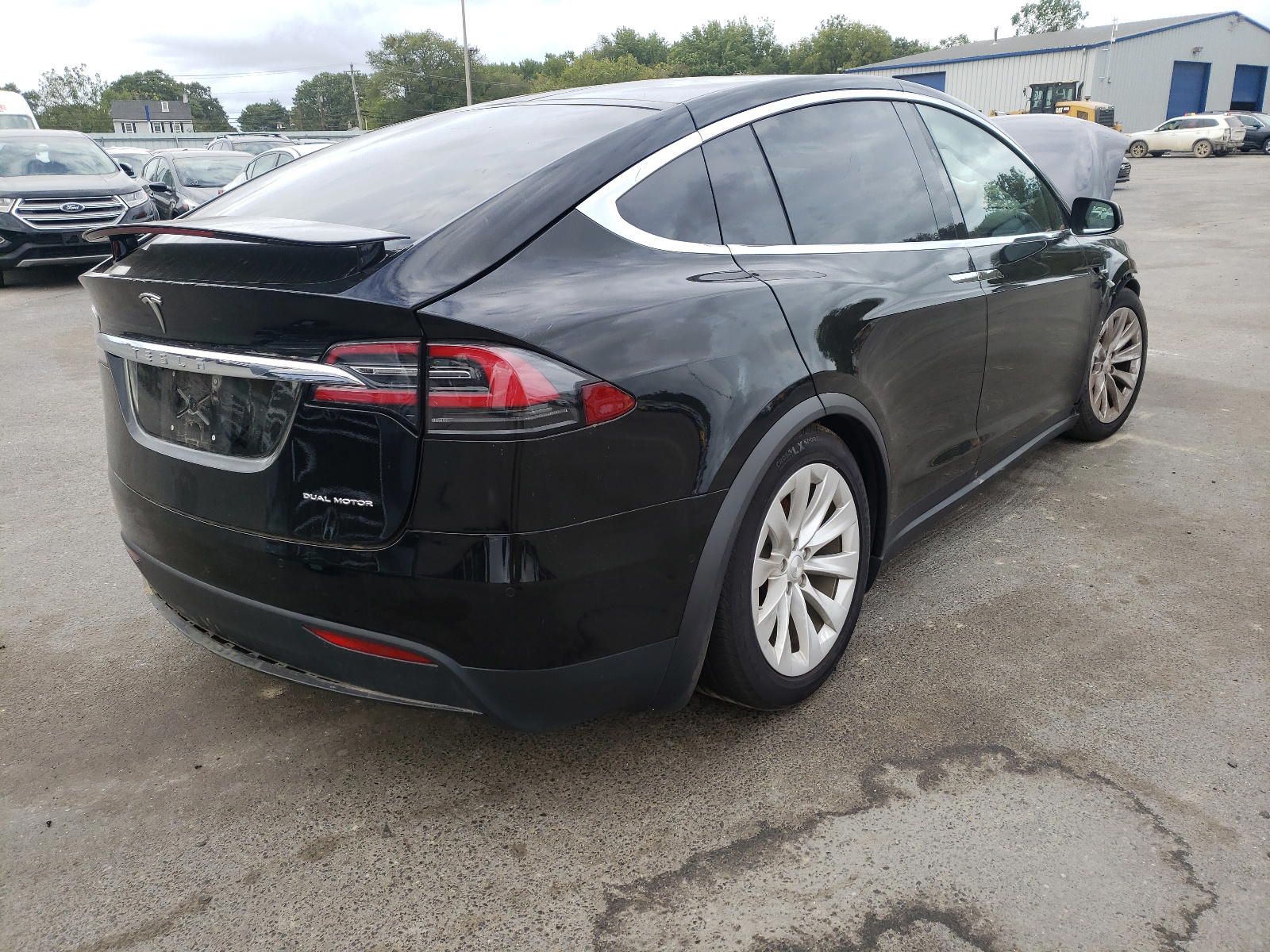Photo 4 from auction – 2020 TESLA MODEL X with VIN 5YJXCBE21LF239803